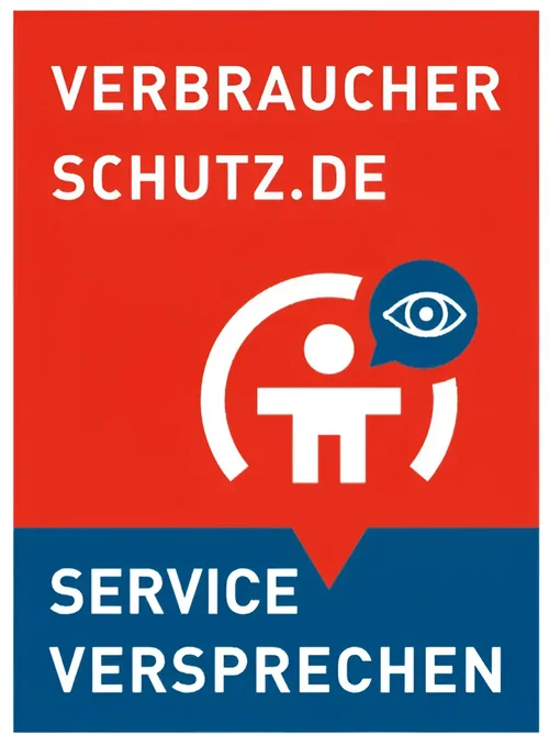 Siegel Verbraucherschutz.de Serviceversprechen